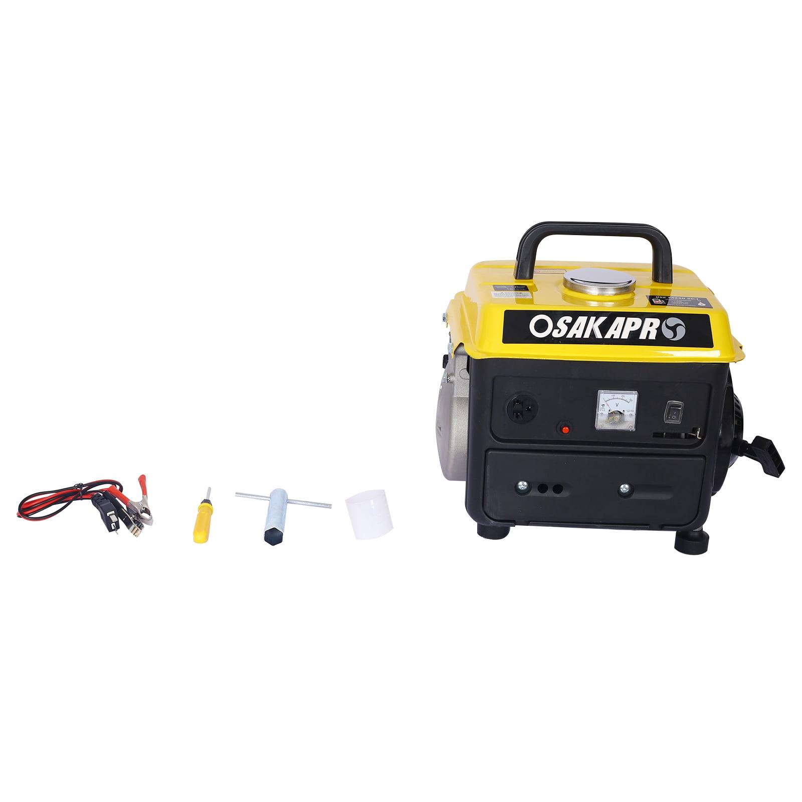 Portable Gas Powered Generator, 900W Peak, 800W Rated, Low Noise, Lightweight, EPA Compliant for Home, Camping, and Outdoor Use