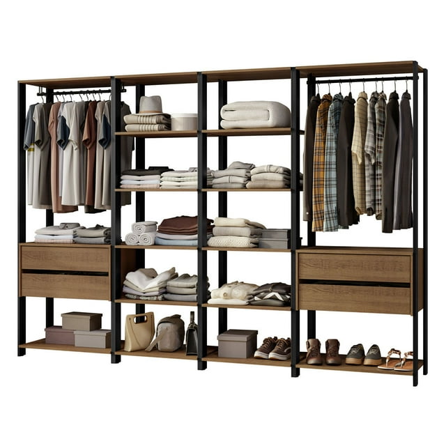 Ropero Closet Madesa Valencia 258cm MP 02