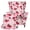 Strawberry Pattern, variant on Pzuqiu Stretch 2 Piece Wingback Chair Cover, Polyester Spandex Anti Wear Wingback Chair Slipcover for Home Hotel Study Kids and Pet