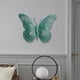 thumbnail image 4 of Figura decorativa de mariposa 3D para pared, adornos exquisitos, hermosa estatua. Verde oscuro, 4 of 8
