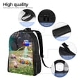 thumbnail image 3 of Lsque Pikmin Travel Laptop Backpack, Business Slim Sturdy Laptops Backpack, Water Resistant College School Computer Bag Gift for Men & Women Fits 15.6 Inch Notebook, 3 of 6