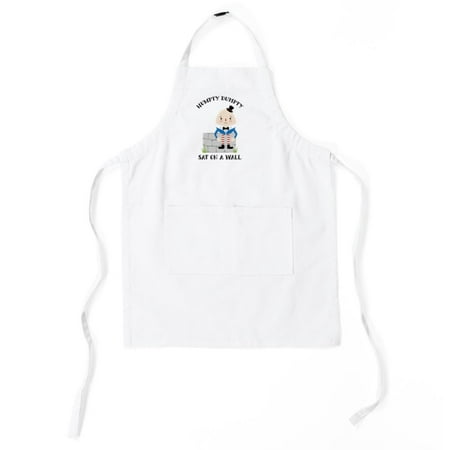 CafePress - Sat On A Wall - Kids Apron