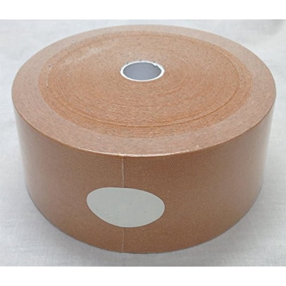 Therapist's Choice Extra Wide Kinesiology Tape 3"x105' Bulk Roll (Beige)