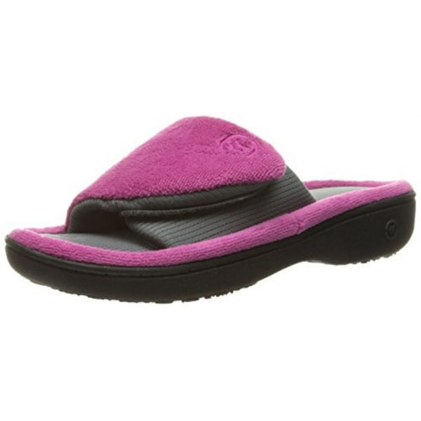 Isotoner ISOTONER Women's Adjustable Memory Foam W/Smartdri Slide