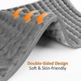thumbnail image 3 of Electric Heating Pad For Cramps And Arthritis Relief Moist Dry Heat Options 76*40Cm, 3 of 5