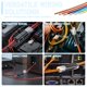 thumbnail image 3 of Conectores de cable, 50 unidades, enchufe de doble cable con hebilla de bloqueo, 3 of 8
