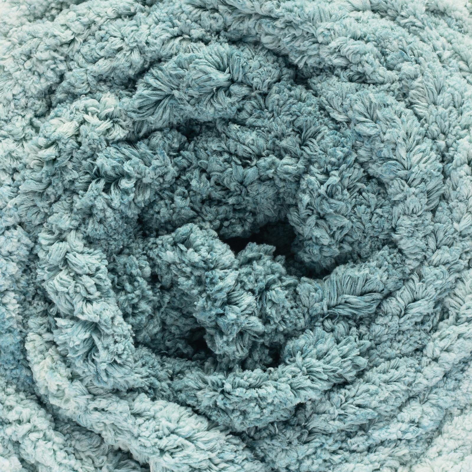Bernat® Blanket Extra Thick Perfect Phasing™ #7 Jumbo Polyester Yarn, Emerald pine 21.2oz/600g 65 Yards (2 Pack)