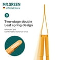 thumbnail image 5 of MR.GREEN Eyebrows Tweezers Colorful Beauty Fine Hairs Puller Makeup Tools Stainless Steel Slanted Eye Brow Clips Removal (Orange), 5 of 7