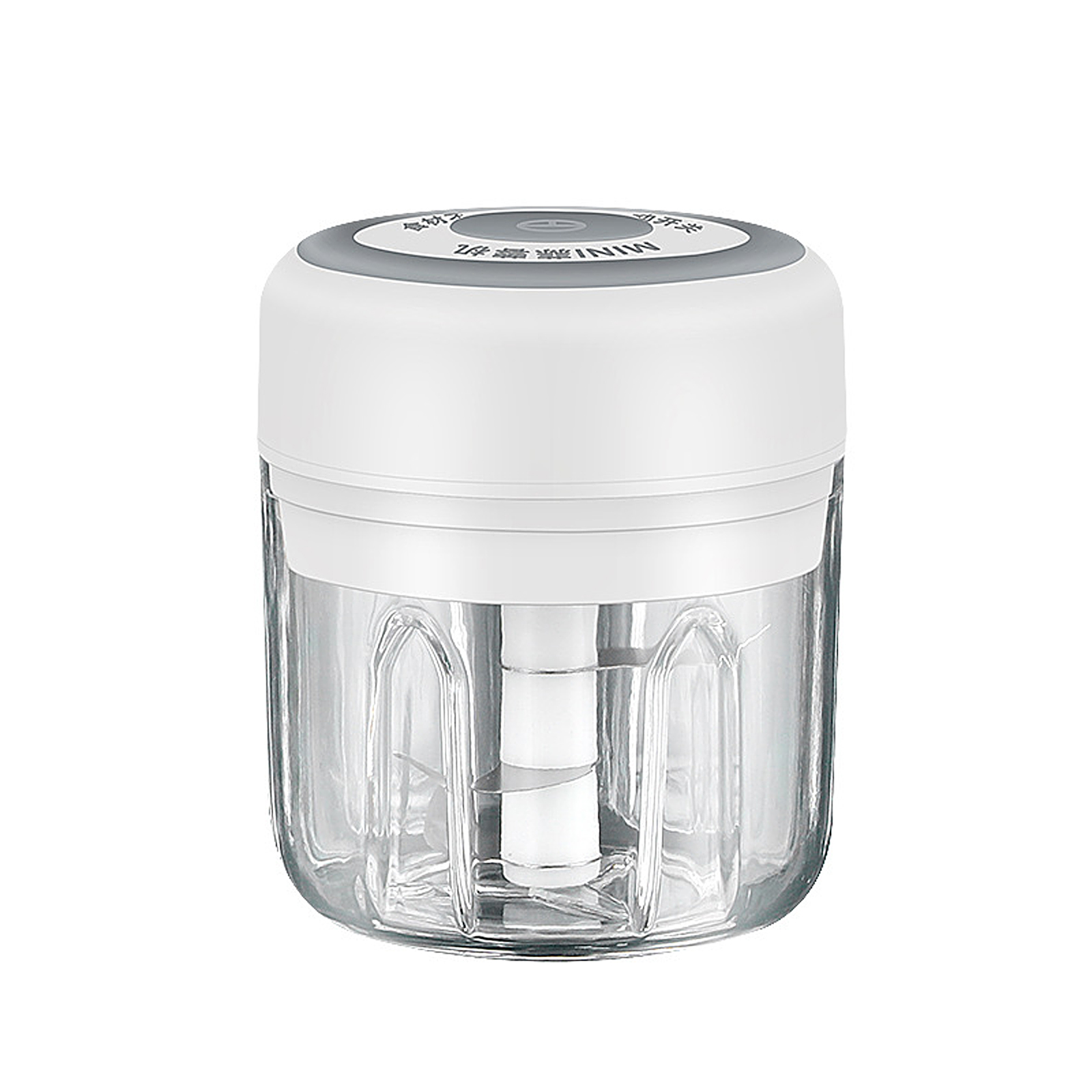 Mini Garlic Grinder Electric Garlic Chopper Cordless Food Fruit