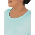 thumbnail image 6 of Athletic Works Women's Plus Active Long Sleeve French Terry Tunic, 6 of 7
