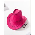 thumbnail image 2 of AiFlin Kids Boys Girls Cowboy Hat with Bandanna Set Birthday Masquerade Halloween Party Cosplay, 2 of 15
