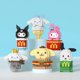 thumbnail image 2 of Nueva figura de anime Sanrio, bloques de construcción Kuromi Cinnamoroll Melody Pom Pom Purin, juguetes ensamblados, juegos educativos, regalos de cumpleaños para niños, 2 of 5