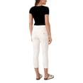 thumbnail image 3 of Seven7 Women's Starlette Crop Stretch Jean, Egret, 3 of 4