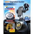 thumbnail image 4 of El mejor soporte para teléfono de coche de 2025 [con ventosa y clip mejorados] Soporte universal giratorio para teléfono móvil, 4 of 5