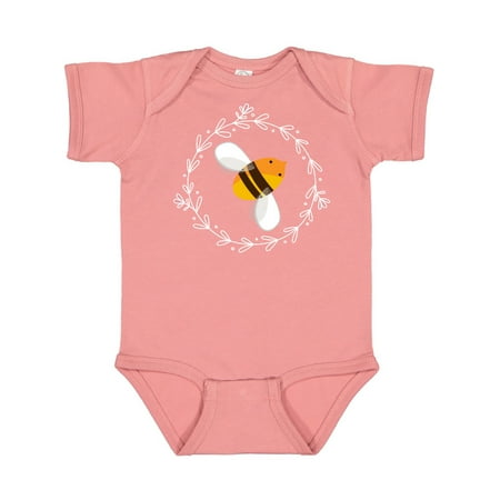 

Inktastic Bee Gift Cute Kids Honeybee Gift Baby Girl Bodysuit