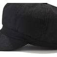 thumbnail image 6 of CoCopeaunts Newsboy Cap Breathable Cotton Linen Summer Painter Hat Solid Vintage Octagonal Cap Retro Beret Women Girl Visor Cap, 6 of 7