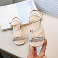 thumbnail image 5 of Gubotare Girls Sandals Little Girls Boy's Girl's Open Toe Outdoor Sport Sandals (Toddler/Little Kid/Big Kid) Size 2 (Beige,Big Kids 2), 5 of 5