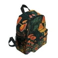 thumbnail image 2 of FORMRS School Backpack with Front Zippered Pocket 12" Student Travel Daypack, Forest Mushroom, 2 of 6