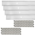 thumbnail image 6 of Dreamscape E-Z Edge Aluminum Landscape Edging Kit, Mill Finish, 4 Pack 6ft Metal Lawn and Garden Border, 6 of 6