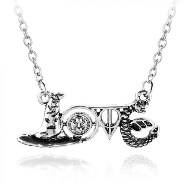 Shxx Harry Potter Tiempo Convertidor de Tiempo Reloj de Arena Collar Xq