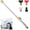 Gray, variant on Jet Nozzle Power Washer For Garden Hose, High Pressure Power Washer Attachment Wand With 3 High-Pressure Nozzles Turn Any Hose Into A High Pressure Water Jet