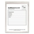thumbnail image 3 of C-Line Clear Vinyl Shop Ticket Holder, Both Sides Clear, 25", 5 x 8, 50/BX, 3 of 4