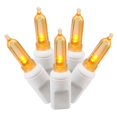 thumbnail image 1 of Vickerman X6W7508 50 Orange Italian LED on White Wire, 25 ft. Christmas Light Set, 1 of 1