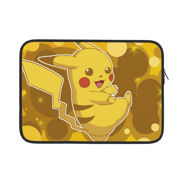 Funda P-Ikachu para portátil de 13 pulgadas, impermeable, delgada, color negro