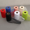 thumbnail image 4 of 22m/Roll Lace Fabric Wedding Decoration Packing Material Roll Craft DIY Tutu Skirt Fabric champagne, 4 of 9