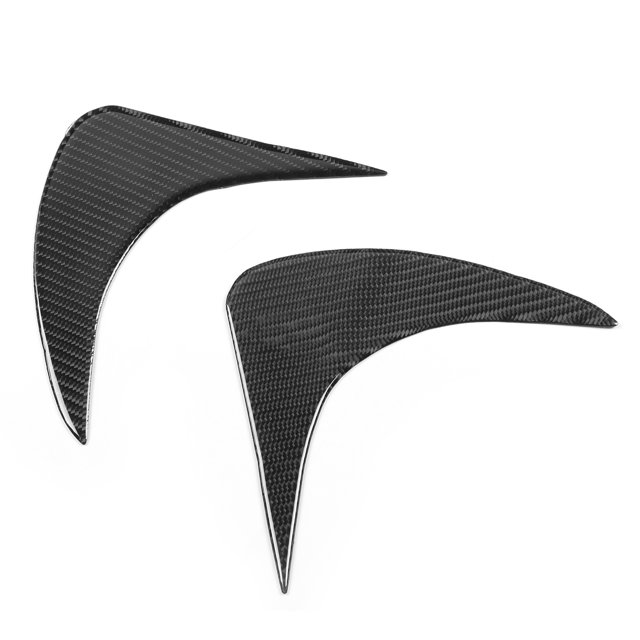 Pair Carbon Fiber Headlight Eyebrow Front Lamp Eyelid Fit for Subaru BRZ 2012‑2016