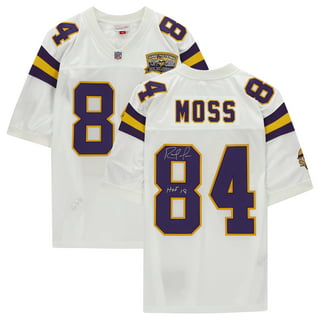 Men's Nike Randy Moss Purple Minnesota Vikings Game Retired Player Jersey