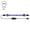 Blue, variant on HEVIRGO Aquarium Light Fish Tank Underwater Lamp, White Color Light Effect LED Compact Aquariums Lighting Decoration