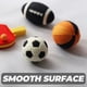 thumbnail image 5 of 6 minifiguras de fútbol para casa. Adornos de balón de fútbol para casa. Decoraciones de muñecas., 5 of 7