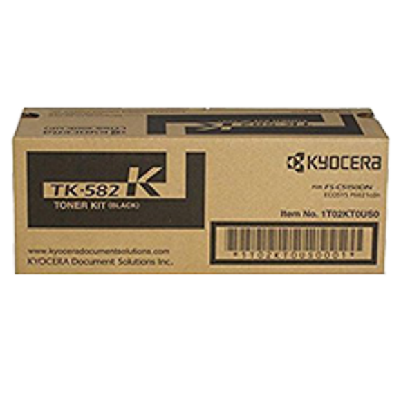 ~Brand New Original Kyocera Mite TK-582K Laser Toner Cartridge Black for Kyocera Mita FSC5150DN