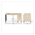 thumbnail image 5 of Staples Union & Scale Essentials 60" Single Pedestal Desk Natural (UN60419) UN60419-CC, 5 of 6