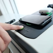 Vaultek® DS5i Smart Station Full-Size Modern Quick Access Safe with Biometric Scanner, Rugged Construction, Auto-Open Drawer, Mountable, Anti-Theft Protection, Dual Wireless Charging Pad