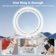 thumbnail image 3 of Magnetic for iPhone 15 Plus Case with Ring Holder Compatible with Magsafe Cover Camera Lens Protector Shockproof Soft TPU 360° Rotatable Kickstand Phone Case for iPhone 15 Plus Silver, 3 of 13