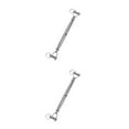 thumbnail image 4 of Youkk Stainless Steel Closed Body Turnbuckle Jaw Wire Rope Fork Screw Rigging Silver M10 2Set, 4 of 6