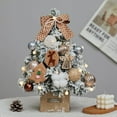 thumbnail image 2 of Nvzi 18 Inch Tabletop Christmas Tree, Without lights,Artificial Mini Xmas Pine Tree Ornaments,Christmas Decoration Tree Decor,B, 2 of 2
