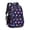 Astronaut and Heart, variant on Alien Skull Black Pattern Backpack for School, Cute School Bag with Adjustable Shoulder Straps and Padded Back, 16.9"x12.6"x5.9"