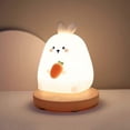 thumbnail image 1 of LED Night Light for Kids, Cute Rabbit Night Light Soft Silicone Night Light with, 1 of 4