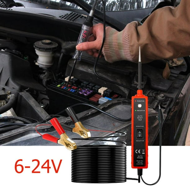 Probador de circuito de vehículo de cochesonda de potenciaescáner de potencia de diagnóstico automotriz