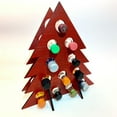 thumbnail image 2 of LLDYYDS Creative Holiday Bottle Holder with Advent Calendar for Christmas Party Beautiful Tree Rack Decorative Wood Hostess, 2 of 5