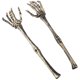 thumbnail image 2 of 1 par de Halloween Skeleton Stake Decoración del cráneo Skull Hands Garden Halloween Prop, 2 of 6