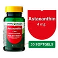 thumbnail image 4 of Spring Valley Astaxanthin Dietary Supplement Softgels for Heart and Eye Health, 4 mg, 30 Count, 4 of 14