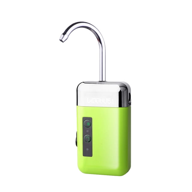 EeaseMX Bomba de oxígeno hidropónica para estanque, recargable por USB, de doble uso, para interior y exterior (verde)