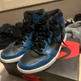 thumbnail image 3 of Jorden 1 High Og Marin Blue, 3 of 5
