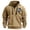 Khaki4#, variant on Clearance! jobturf Hoodies for Men Quarter Zip Pullover Workout Sweatshirt Vintage Long Sleeve Casual Fashion Hoodie With Pockets