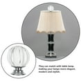 thumbnail image 5 of Zcyifa Lampshade Topper 1 Set of Crystal Ball Head Lamp Shade Topper Decoration Floor Desktop Lamp Accessory, 5 of 11