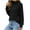Black, variant on QIPOPIQ Womens Sweaters Clearance Pullover Sweaters Fashion Long Sleeves Round-Neck Loose Pullover Tops Blouse Knitted Sweater Knitwear Brown XL
